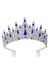 High princess tower Rhinestone Tiara