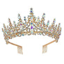 High princess tower Rhinestone Tiara