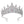 High princess tower Rhinestone Tiara