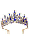 High princess tower Rhinestone Tiara