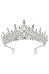 High princess tower Rhinestone Tiara