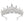 High princess tower Rhinestone Tiara