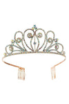 Paisley Flexible Rhinestone Tiara