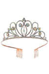 Paisley Flexible Rhinestone Tiara