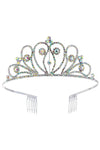 Paisley Flexible Rhinestone Tiara