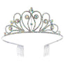 Paisley Flexible Rhinestone Tiara