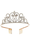 Paisley Flexible Rhinestone Tiara