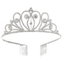 Paisley Flexible Rhinestone Tiara