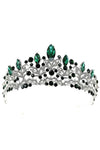 Floral Marquise Top Point Tiara