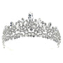 Floral Marquise Top Point Tiara