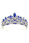 Floral Marquise Top Point Tiara