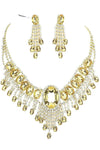 Bohemian Gatsby Theme Statement Necklace Set