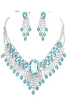 Bohemian Gatsby Theme Statement Necklace Set