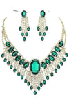 Bohemian Gatsby Theme Statement Necklace Set