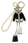 Coco Top Handle Key Chain Bag Charm