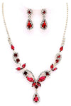 PROM Bridal wedding rhinestone necklace set