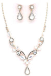 PROM Bridal wedding rhinestone necklace set