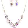 PROM Bridal wedding rhinestone necklace set