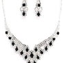 PROM Bridal wedding rhinestone necklace set