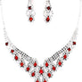 PROM Bridal wedding rhinestone necklace set