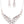 PROM Bridal wedding rhinestone necklace set