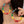 Large multi color enamel bamboo hoop earrings