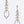 CZ Baguette Stone Long Drop Earrings