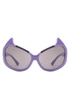 Round Oversize Fashion Cat Eye Sunglasses