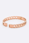 Chain Link Stainless Steel Bangle