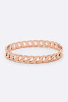 Chain Link Stainless Steel Bangle