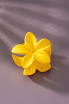 Bright color Hawaiian flower hair claw clip