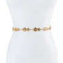 PRETTY FLOWER METAL CHAIN WAISTBAND BELT