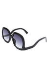 Women Round Oversize Geometric Fashion Sunglasses