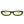 Rectangle Retro Slim Tinted Narrow Sunglasses