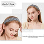 N E W C O L O R S Boho crochet elastic head wrap
