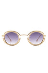 Fashion Circle Geometric Round Sunglasses