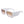 Rectangle Flat Top Retro Tinted Chunky Sunglasses