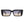 Rectangle Flat Top Retro Tinted Chunky Sunglasses