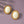 raffia straw button stud earrings