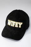 Wifey corduroy baseball cap