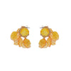 ACRYLIC PETALS STUD EARRINGS