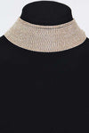 Zillion Layer Rhinestone Iconic Choker