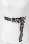 Extra Long Convertible Studded Belt