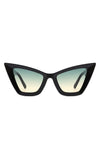 Square Retro Fashion Cat Eye Sunglasses