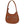 DIONA J SMOOTH CHAIN LINK DESIGN SHOULDER BAG COLOR BROWN