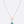 Stone Teardrop Pedant Toggle Necklace