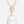 Stone Teardrop Pedant Toggle Necklace