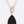 Stone Teardrop Pedant Toggle Necklace