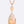 Large Crystal Teardrop Pendant Long Necklace