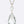 Large Crystal Teardrop Pendant Long Necklace